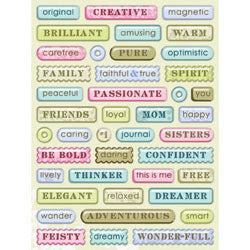 Amy Butler Sola Expressive Words Clear/