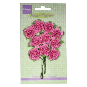 Marianne Design Carnations - Bright Pink Flower Embellishments