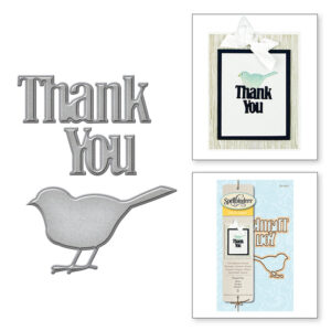 Spellbinders Thank You Stencils