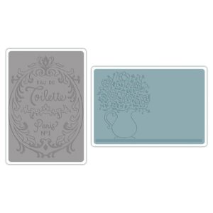 Sizzix Flowers & Perfume Label Set