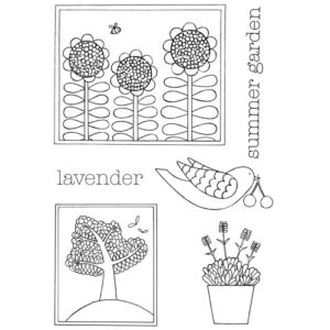 Photocentric Beth Hughes Summer Garden Stamp Set