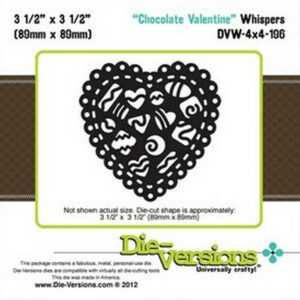 Die-Versions Whispers - Chocolate Valentine