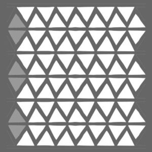 DecoArt Tribal Triangle Stencil