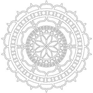 The Crafters Workshop 6x6 Stencil Rosetta