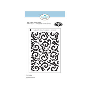 Elizabeth Craft Designs Swirly Flourish Stencil