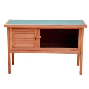 Hutch - Large | Rabbit Guinea Pig Outdoor Home | L: 136cm x W: 50cm x H: 70cm