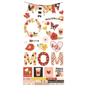 Simple Stories 6x12 Sticker Moms Day