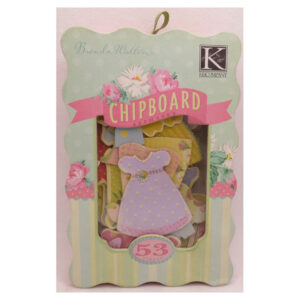 Dollhouse Alphabet Chipboard