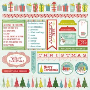 My Minds Eye 12x12 Sticker Accessories Sheet Singles