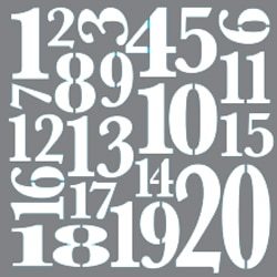 DecoArt Top 20 Stencil