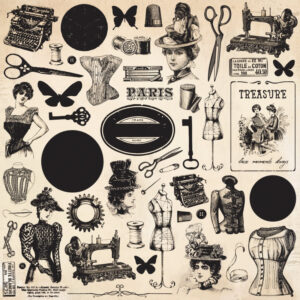 Kaisercraft 12x12 Specialty Gloss Treasures