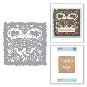 Spellbinders Shapeabilities Butterfly & Flora