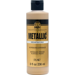 Antique Gold Metallic Folkart 9oz