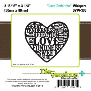 Die-Versions Whispers - Love Definition