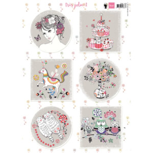 Marianne Design Tres Jolie 1 Packs Of 10 Sheets