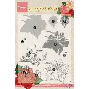 Marianne Design Tiny's Poinsettia (Layering)