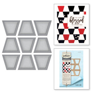 Spellbinders Trapezoid Dance Quilt