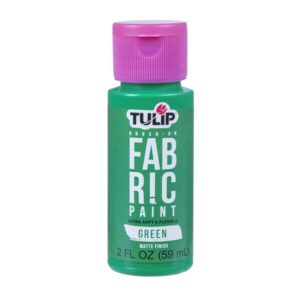 Tulip Matte Green Brush-on Fabric Paint 2oz