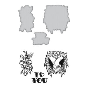 Spellbinders True Love Stamp & Die Set