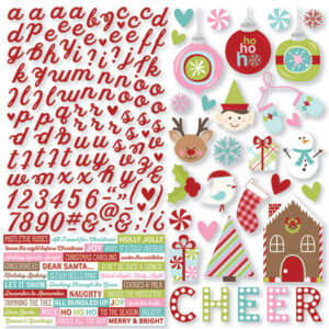 Simple Stories Combo Cardstock Sticker Singles