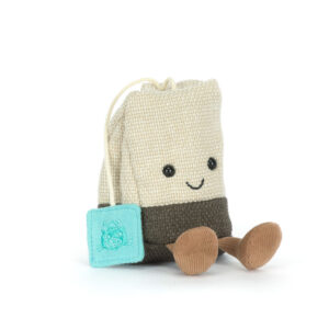 Jellycat A4TEAB Amuseables Steepy Tea Bag Soft Toy Decoration