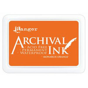 Ranger Archival Ink Pad Monarch Orange