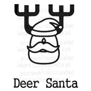 Photocentric Deer Santa A6