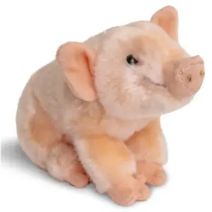 Uni Toys SF018121/C91942 Piglet Light Pink 20cm Sitting Plush Toy