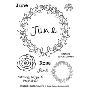 Photocentric Beth Hughes British Birth Flowers June