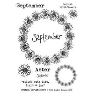 Photocentric Beth Hughes British Birth Flowers September