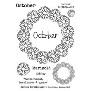 Photocentric Beth Hughes British Birth Flower October