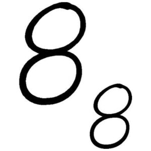 Photocentric Eight - Clear Stamp 2x2