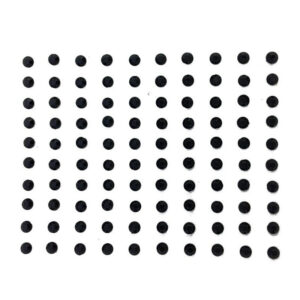 Stenco Black 100 Extra Large Diamond Studs Single Strips