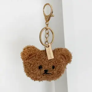Coconut Lane CL-BAGCHARM Beary Cute Bag Charm With Metal Clip
