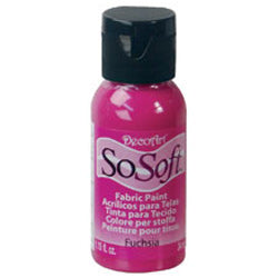DecoArt Fuchsia Sosoft 1oz.