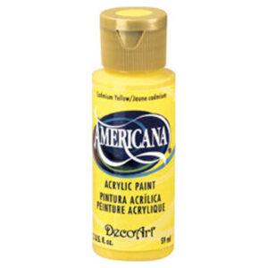 DecoArt Cadmium Yellow (trsp) Americana Acrylic 2oz