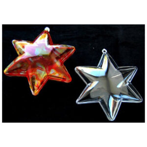 Transparent Star 100mm X20pcs