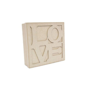 Square Box - Love Cover - Pack Of 3