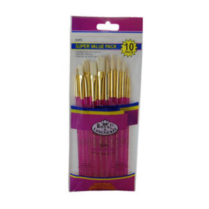 Royal Brush Company White Bristle Brush Set