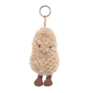 Bessie London CM134 Peanut Plush Bag Charm Accessory