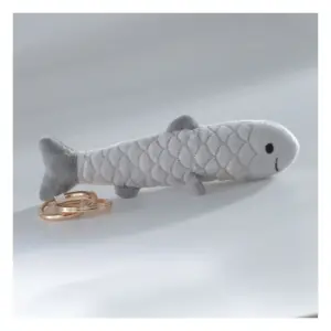 Bessie London CM208 Fish Plush Keychain Accessory