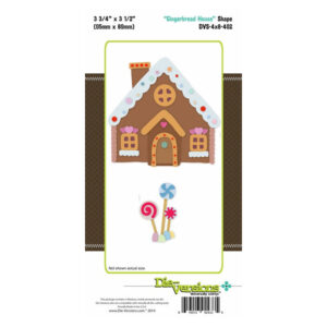 Die-Versions Shapes - Gingerbread House