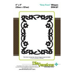 Die-Versions Whispers - Daisy Frame