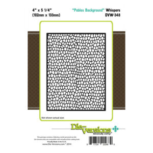 Die-Versions Whispers - Pebbles Background