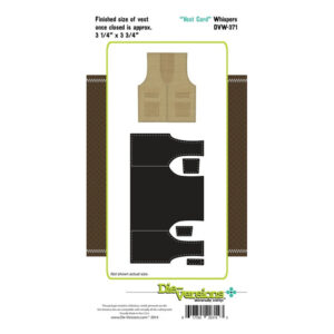 Die-Versions Whispers - Vest Card
