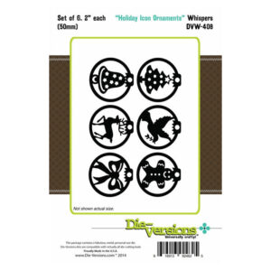 Die-Versions Whispers - Holiday Icon Ornaments