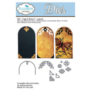 Elizabeth Craft Designs Tags & More 3 - Leaves