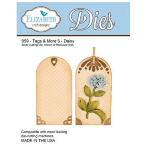 Elizabeth Craft Designs Tags & More 6 - Daisy