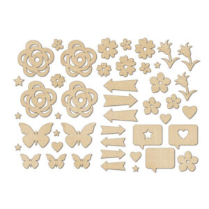 Hampton Art Wood Veneers Die Cut Pieces