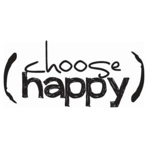 Hampton Art Wood Mounted Stamp 7g Choose Happy